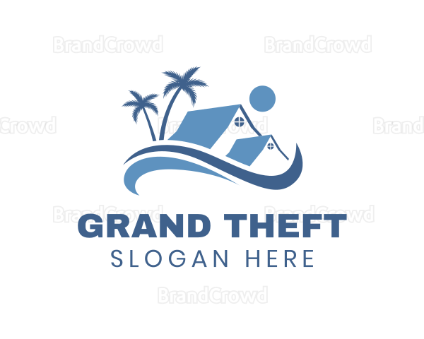 Beach House Vacation Logo