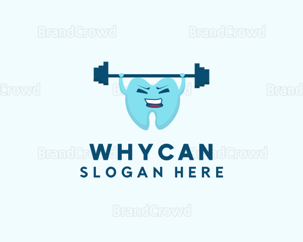 Strong Tooth Weightlifting Logo