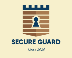 Privacy Security Protection Shield logo design