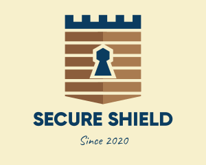 Privacy Security Protection Shield logo design