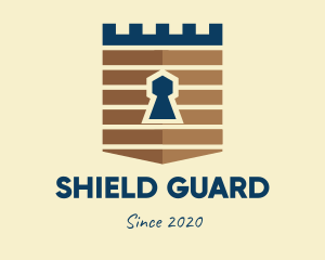 Defend - Privacy Security Protection Shield logo design