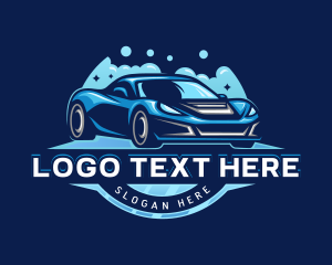 Cleaning - Automotive Car Wash logo design