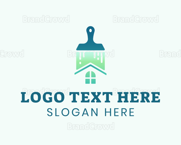 House Clean Brush Logo
