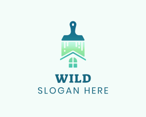 Scrub - House Clean Brush logo design