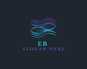 Fish - Wave  Consulting Firm logo design