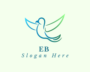 Blue - Swallow Bird Aviary logo design