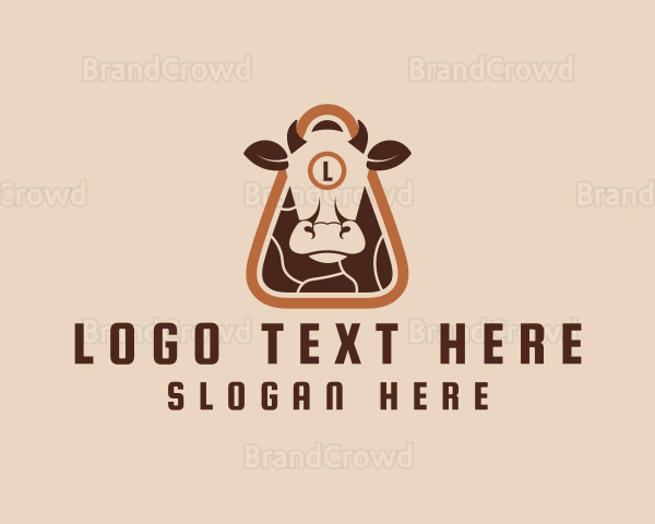 Beef Meat Steak Butcher Logo