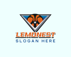 Athletics - Basketball Sports League logo design