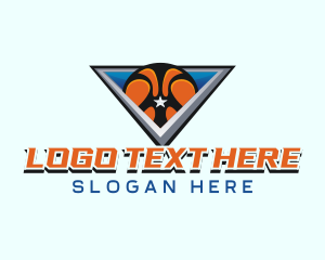  Basketball Sports League logo design