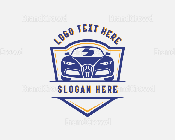 Sports Car Vehicle Automobile Logo