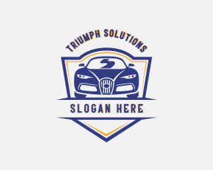 Car Detail - Sports Car Vehicle Automobile logo design