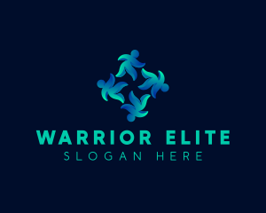Social Welfare - People Human Team logo design