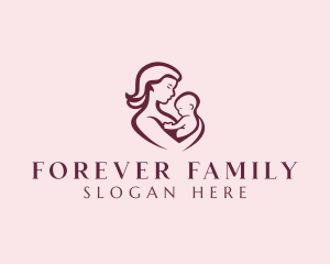 Adoption - Infant Pediatric Childcare logo design