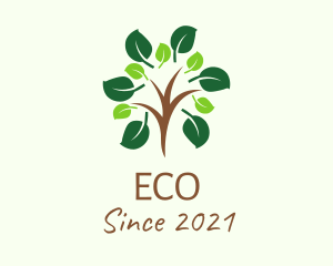 Eco Park Tree logo design