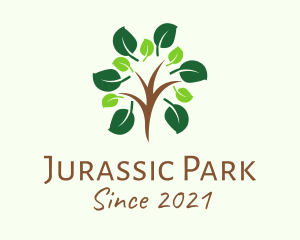 Eco Park Tree logo design