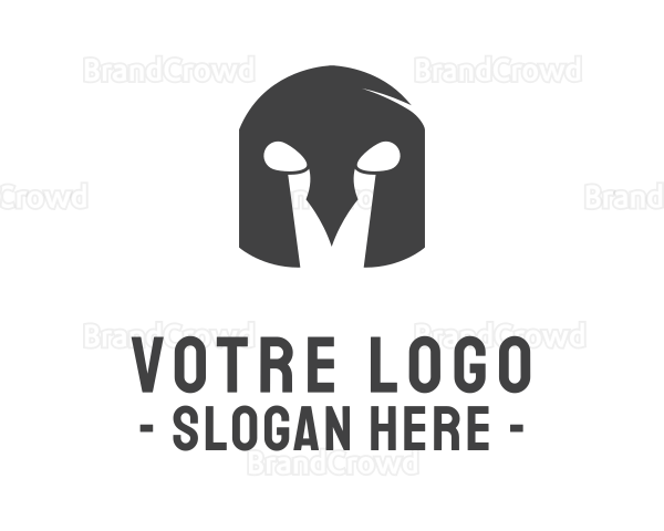 Strange Spartan Helmet Logo