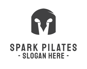 Break Dance - Strange Spartan Helmet logo design