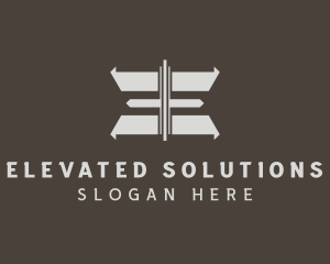 Generic Professional Firm Letter E logo design