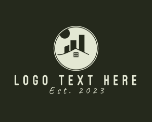 Leasing - City Housing Realtor logo design