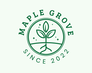 Agriculture Seedling Gardening  logo design