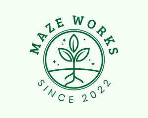 Agriculture Seedling Gardening  logo design