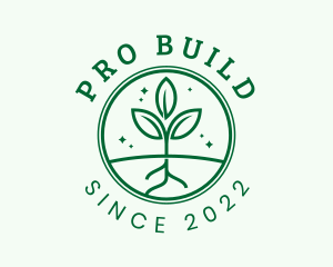 Agriculture Seedling Gardening  logo design