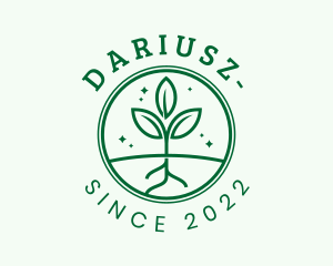 Agriculturist - Agriculture Seedling Gardening logo design