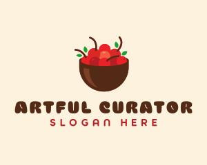 Sweet Cherry Bowl logo design