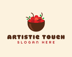 Sweet Cherry Bowl logo design