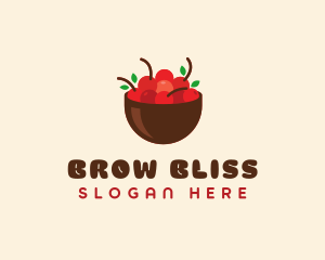 Sweet Cherry Bowl logo design