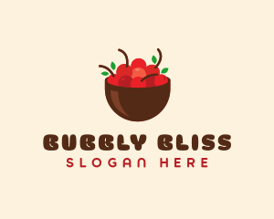 Sweet Cherry Bowl logo design