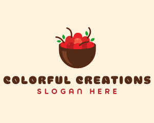 Sweet Cherry Bowl logo design