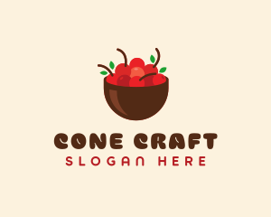 Sweet Cherry Bowl logo design