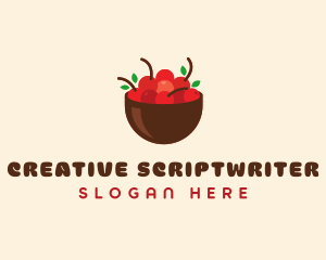 Sweet Cherry Bowl logo design