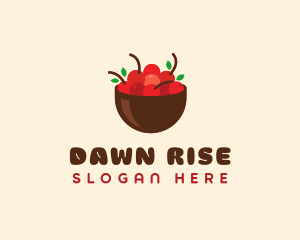 Sweet Cherry Bowl logo design