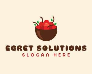 Sweet Cherry Bowl logo design