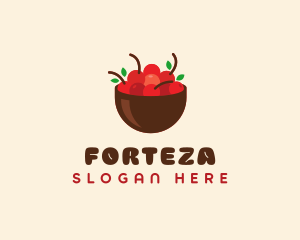 Sweet Cherry Bowl logo design