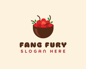 Sweet Cherry Bowl logo design