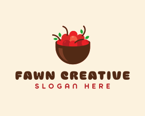 Sweet Cherry Bowl logo design