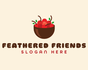 Sweet Cherry Bowl logo design