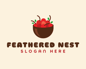 Sweet Cherry Bowl logo design