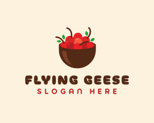 Sweet Cherry Bowl logo design