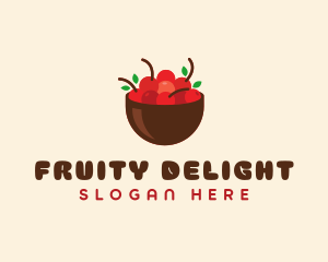 Sweet Cherry Bowl logo design