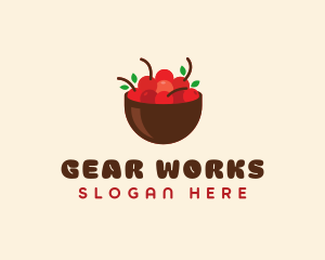 Sweet Cherry Bowl logo design