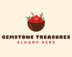 Sweet Cherry Bowl logo design