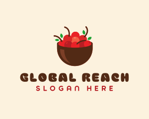 Sweet Cherry Bowl logo design