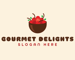 Sweet Cherry Bowl logo design