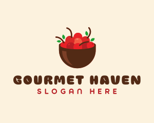 Sweet Cherry Bowl logo design