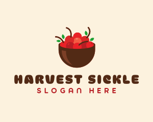 Sweet Cherry Bowl logo design