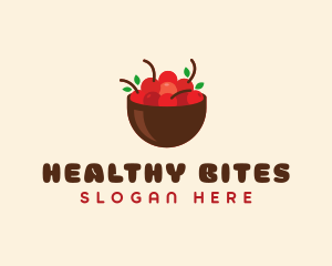 Sweet Cherry Bowl logo design